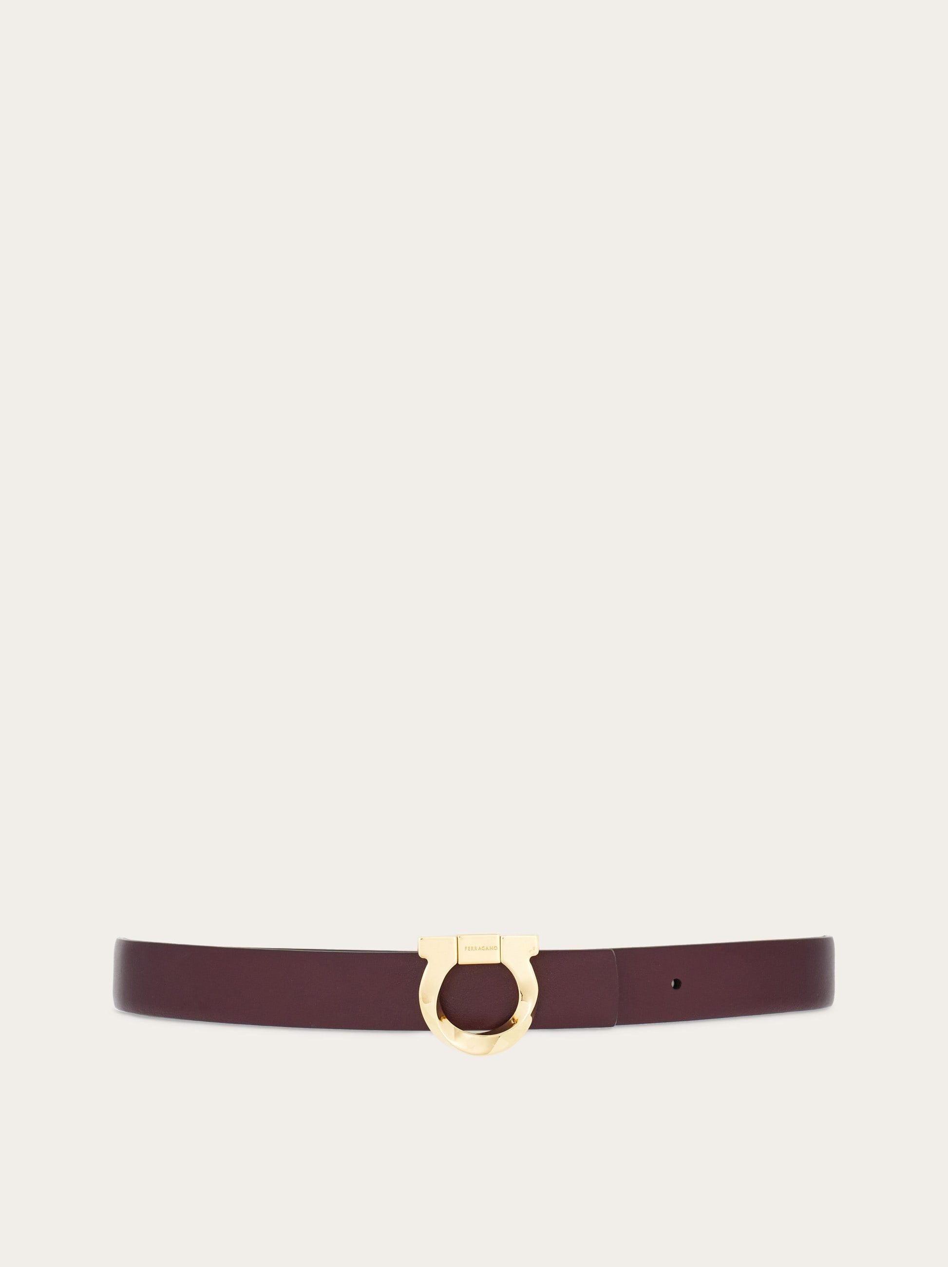 Reversible belt with torchon Gancini - 1