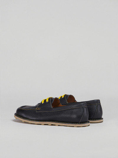 Marni DERBY LACE-UP IN GRAINED CALF outlook