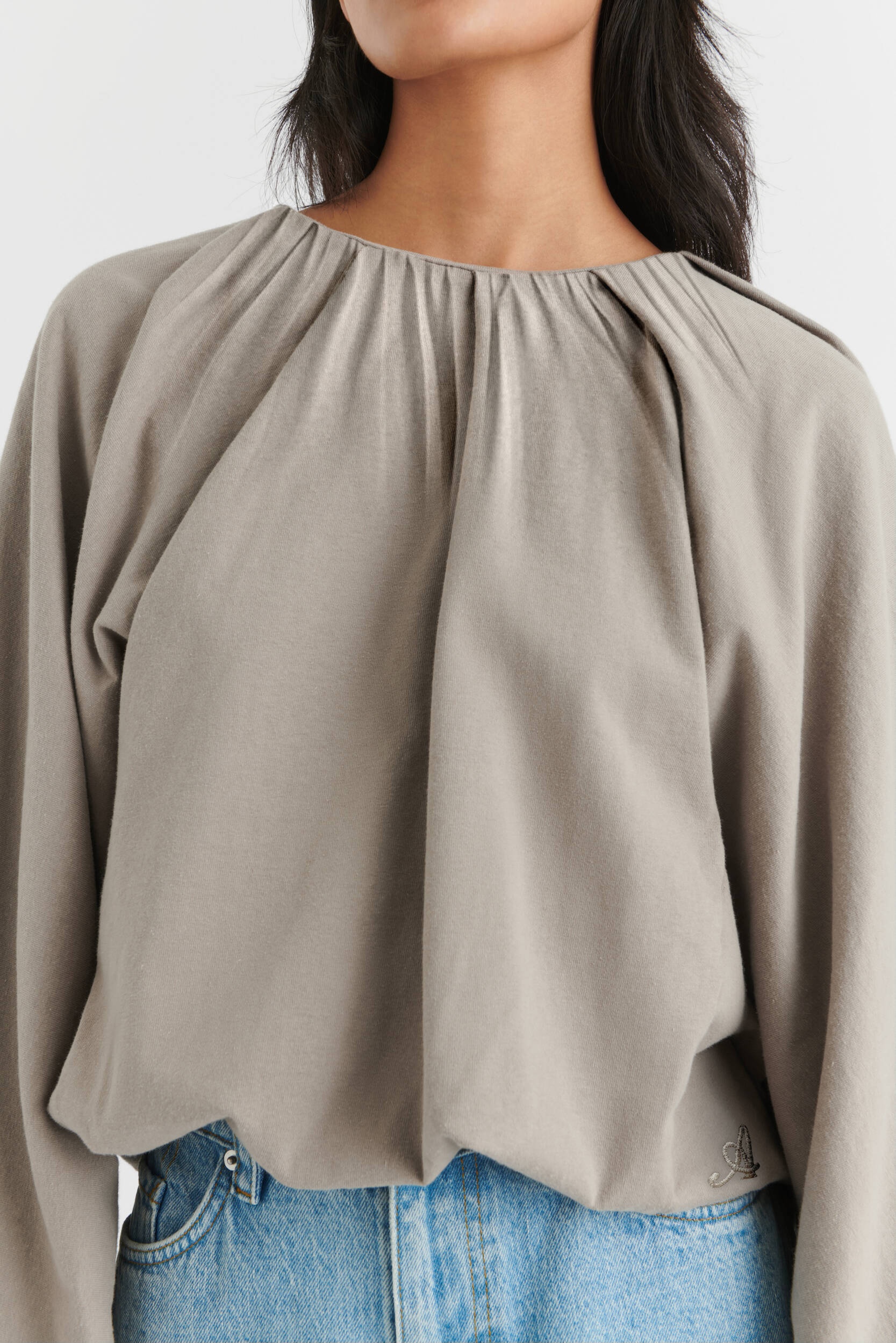 Sade Gathered Pullover - 5