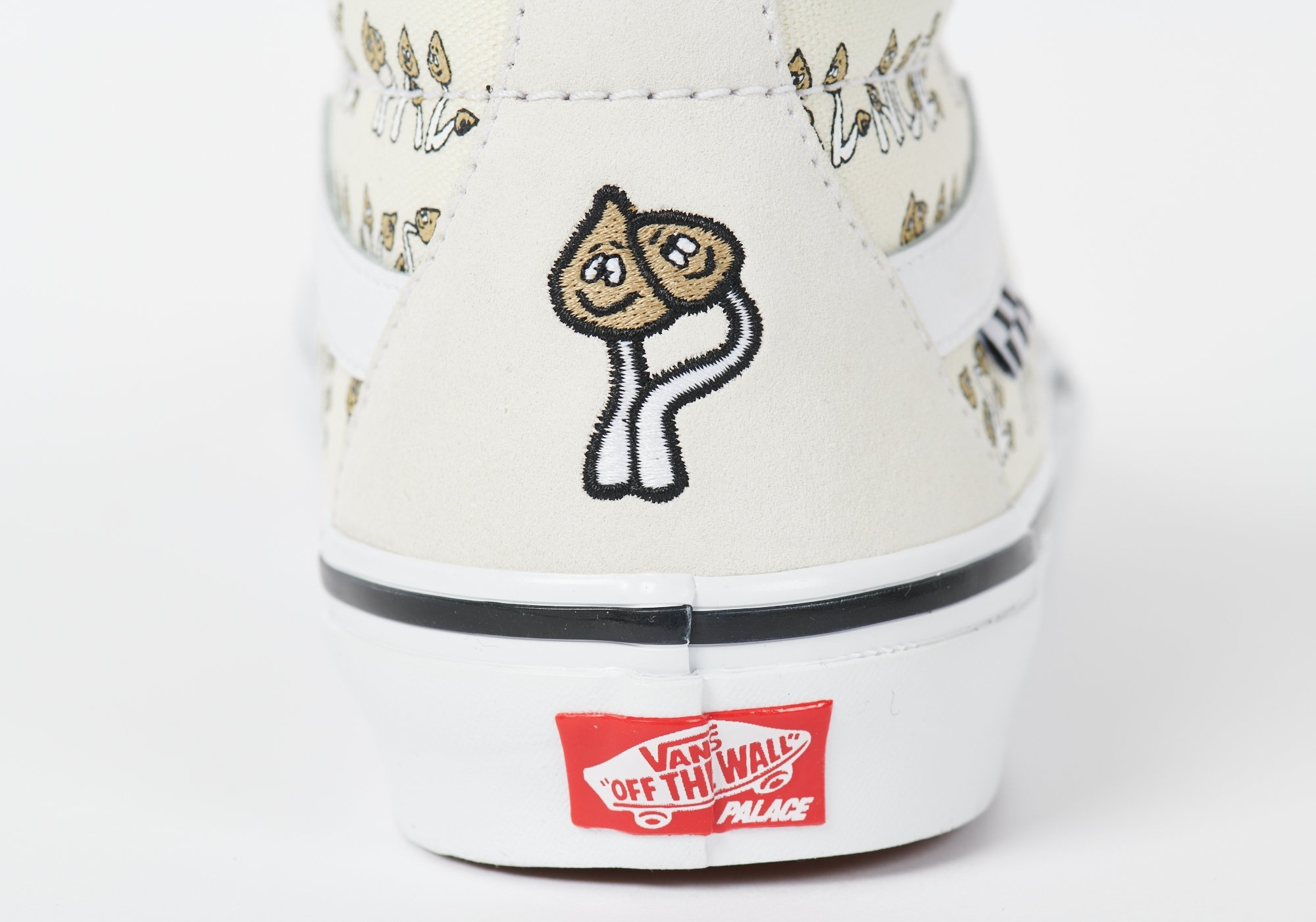 PALACE VANS SKATE SK8-HI MARSHMALLOW / P SHROOM - 8