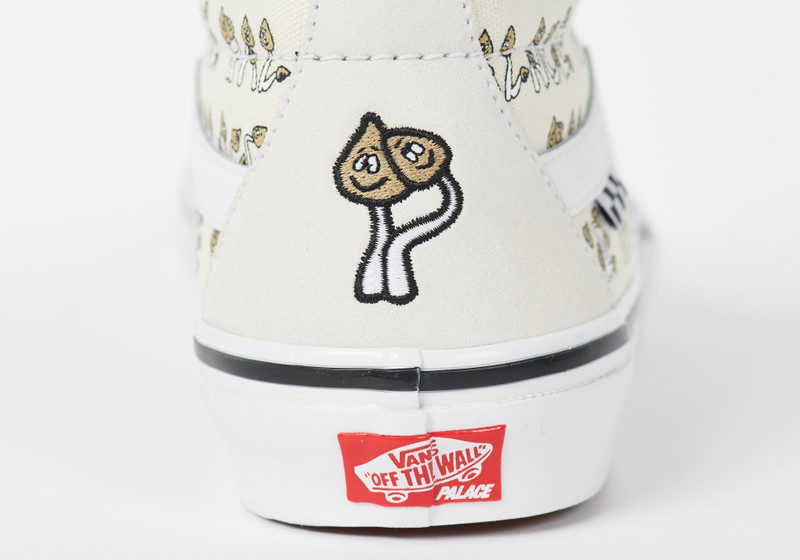 PALACE VANS SKATE SK8-HI MARSHMALLOW / P SHROOM 8