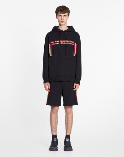 Lanvin CURB LANVIN EMBROIDERED OVERSIZED HOODIE outlook