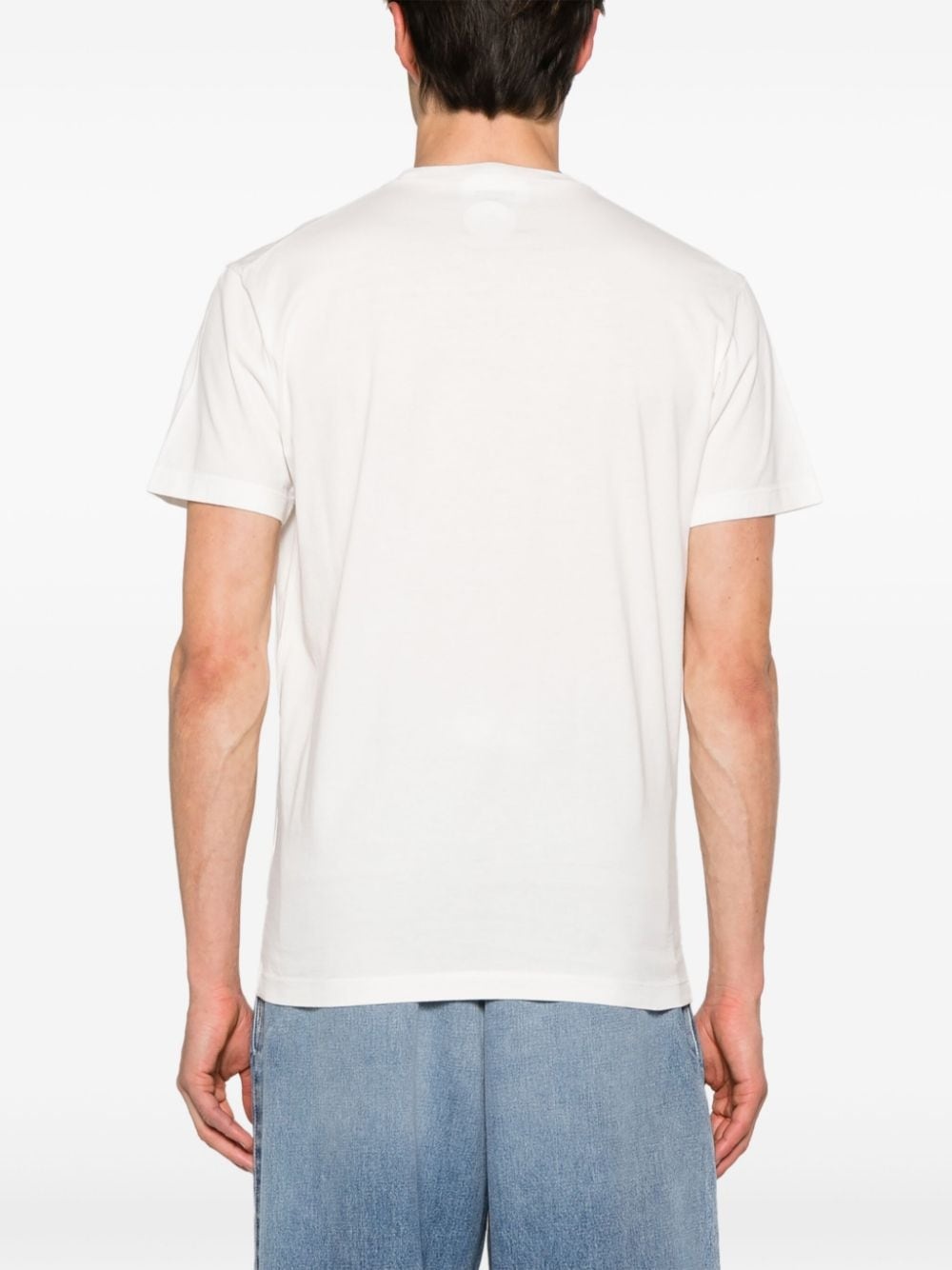 logo-print cotton T-shirt - 4