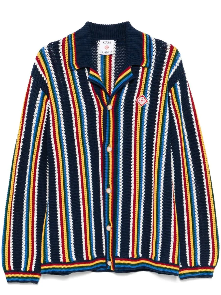 Casablanca Crochet Shirt Jacket - 1