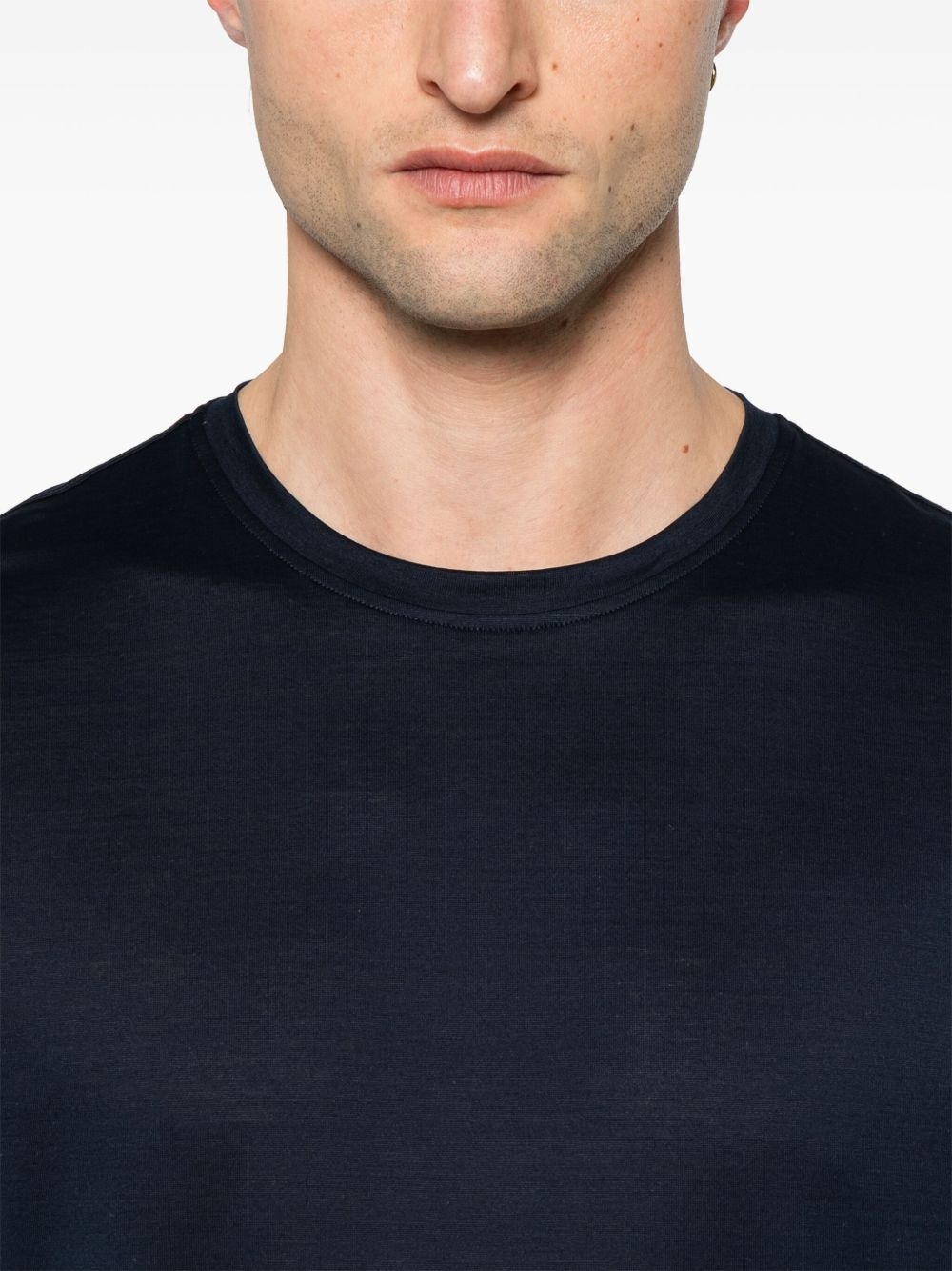 embroidered-logo T-shirt - 4