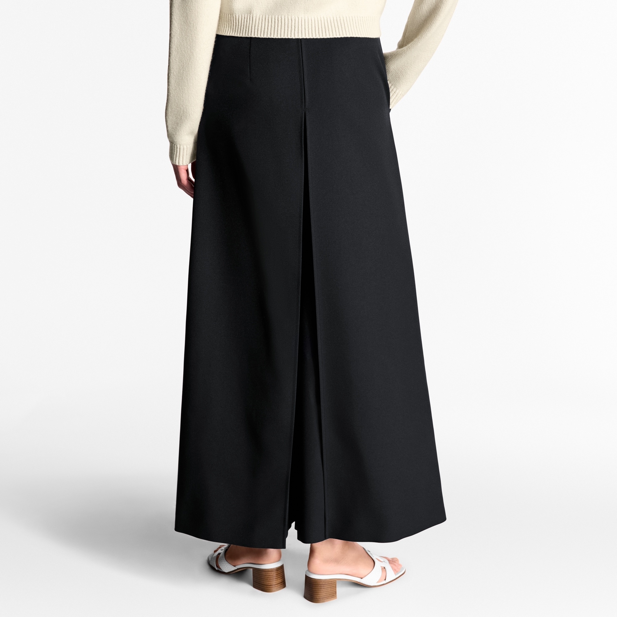 Gabardine Pleat Pants - 5