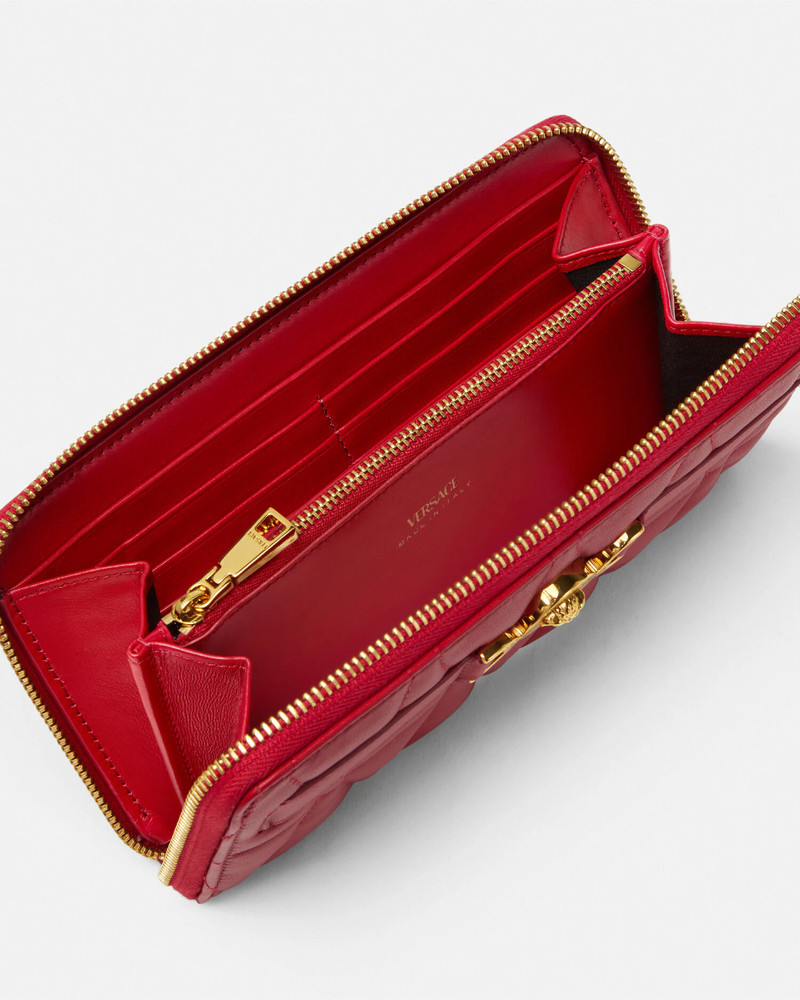 VERSACE Medusa '95 Quilted Long Wallet outlook
