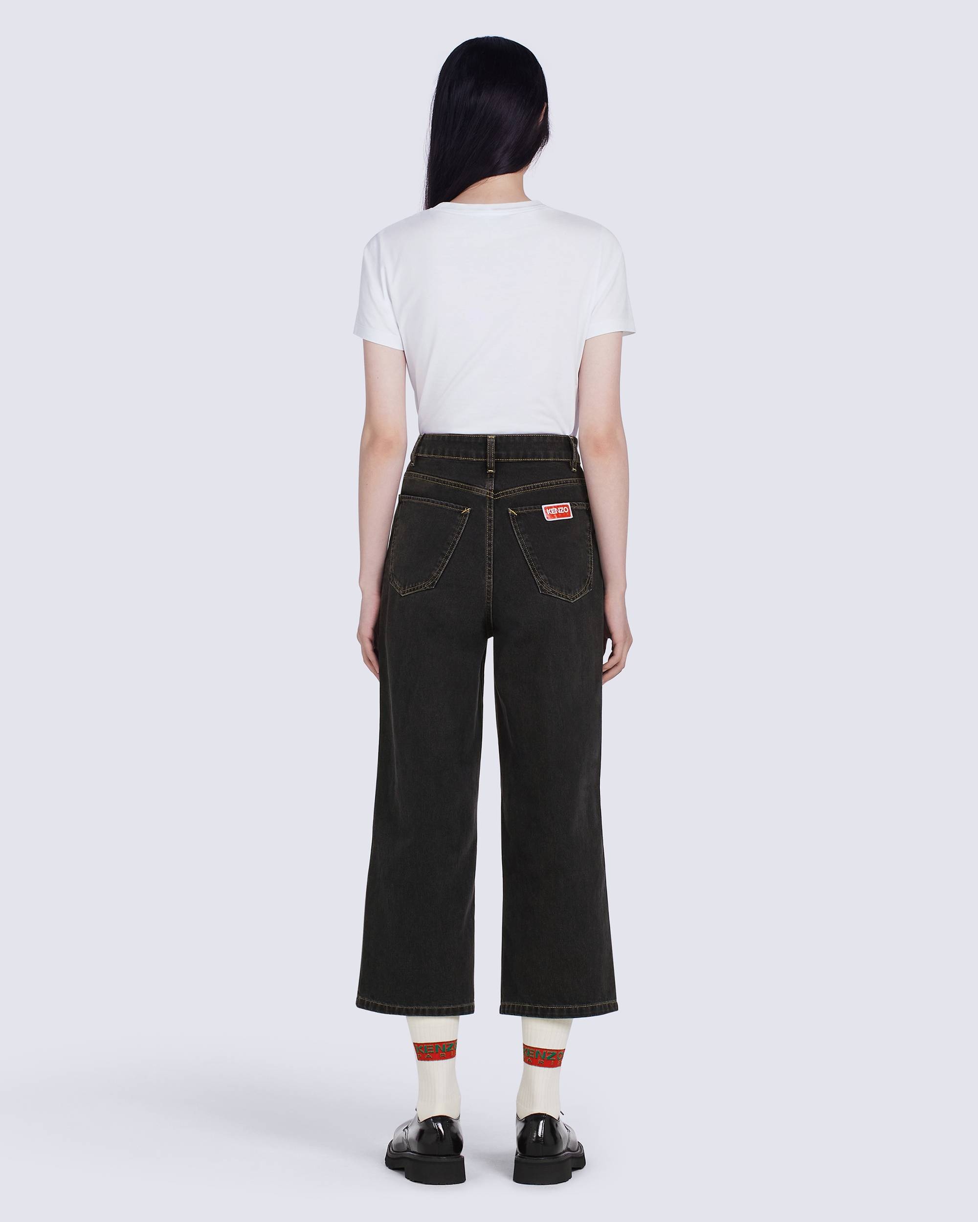 SUMIRE cropped jeans - 4