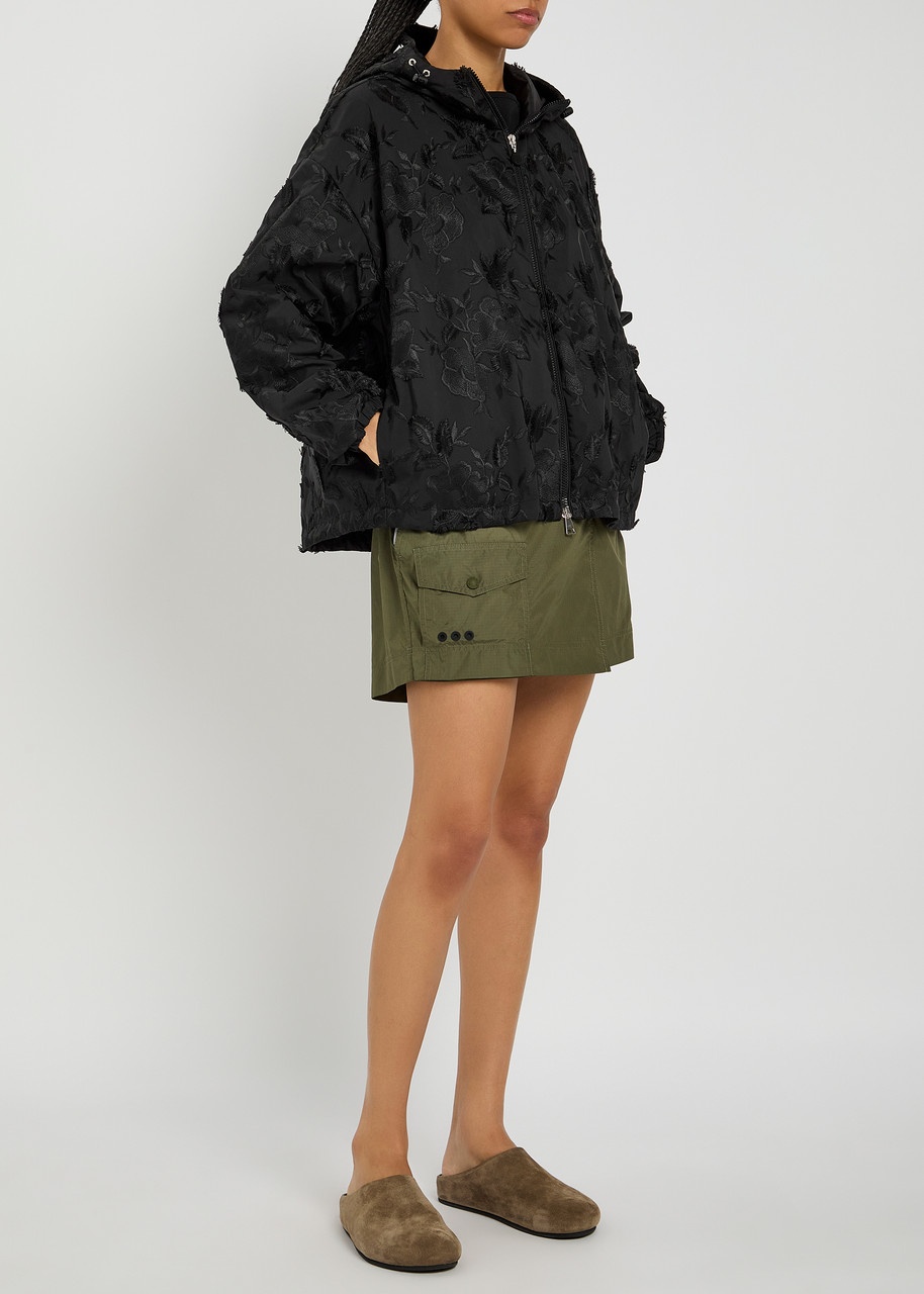Moncler Charmeil Floral-jacquard Shell Jacket - 4