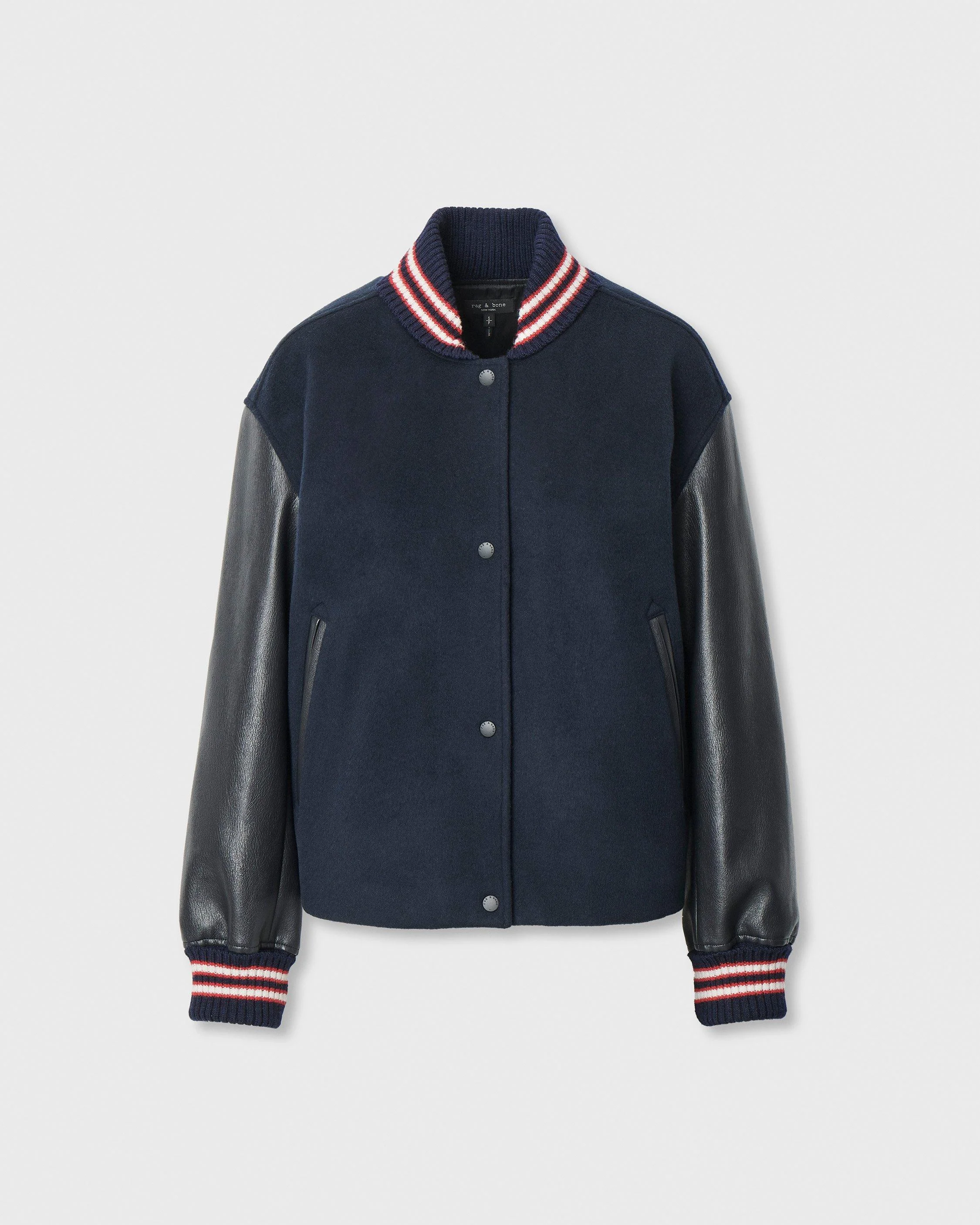 Scarlet Varsity Jacket - 1