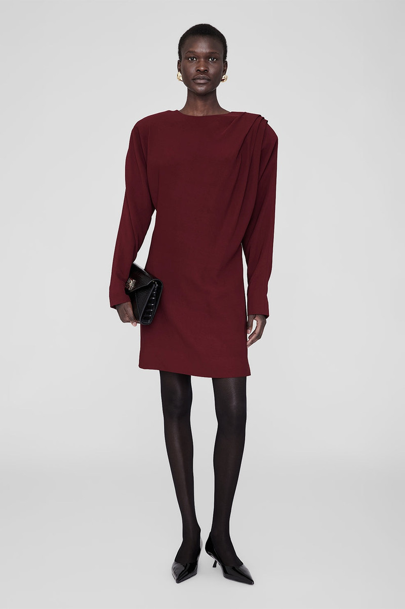ANINE BING Haven Dress - Cabernet outlook