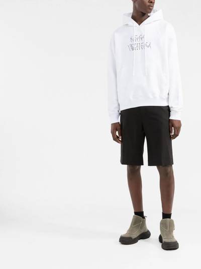 Off-White Arrows logo drawstring hoodie outlook