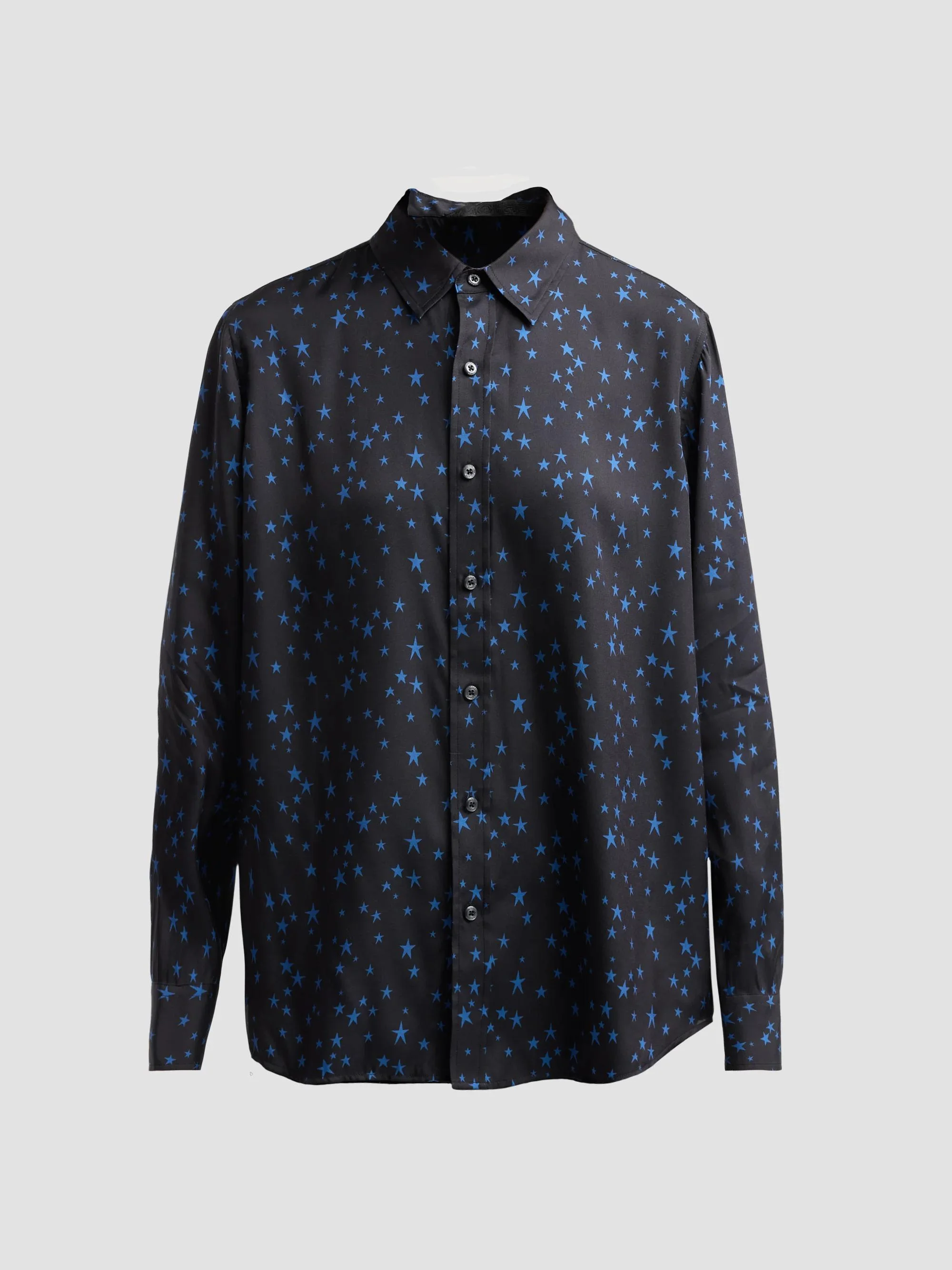 Women's The Bestie Silk-Blend Shirt - Rockstar - 1