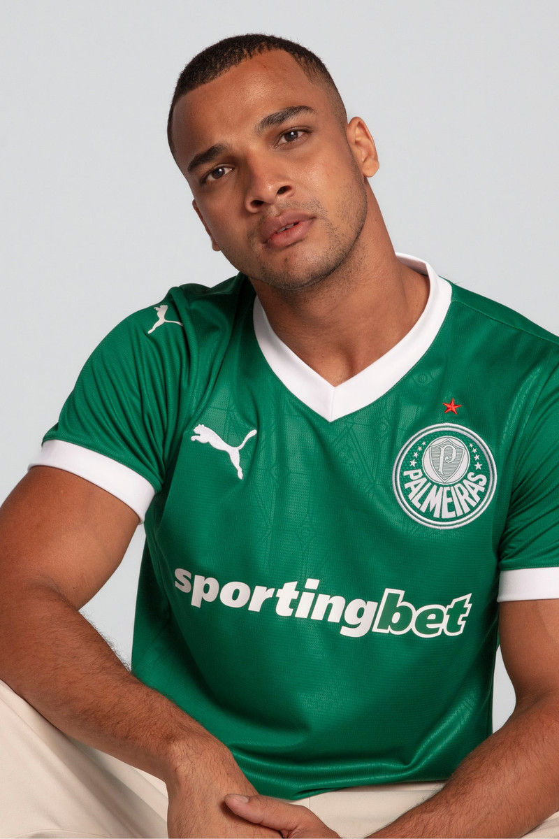 PUMA Palmeiras Torcedor Home Jersey 25 Men outlook