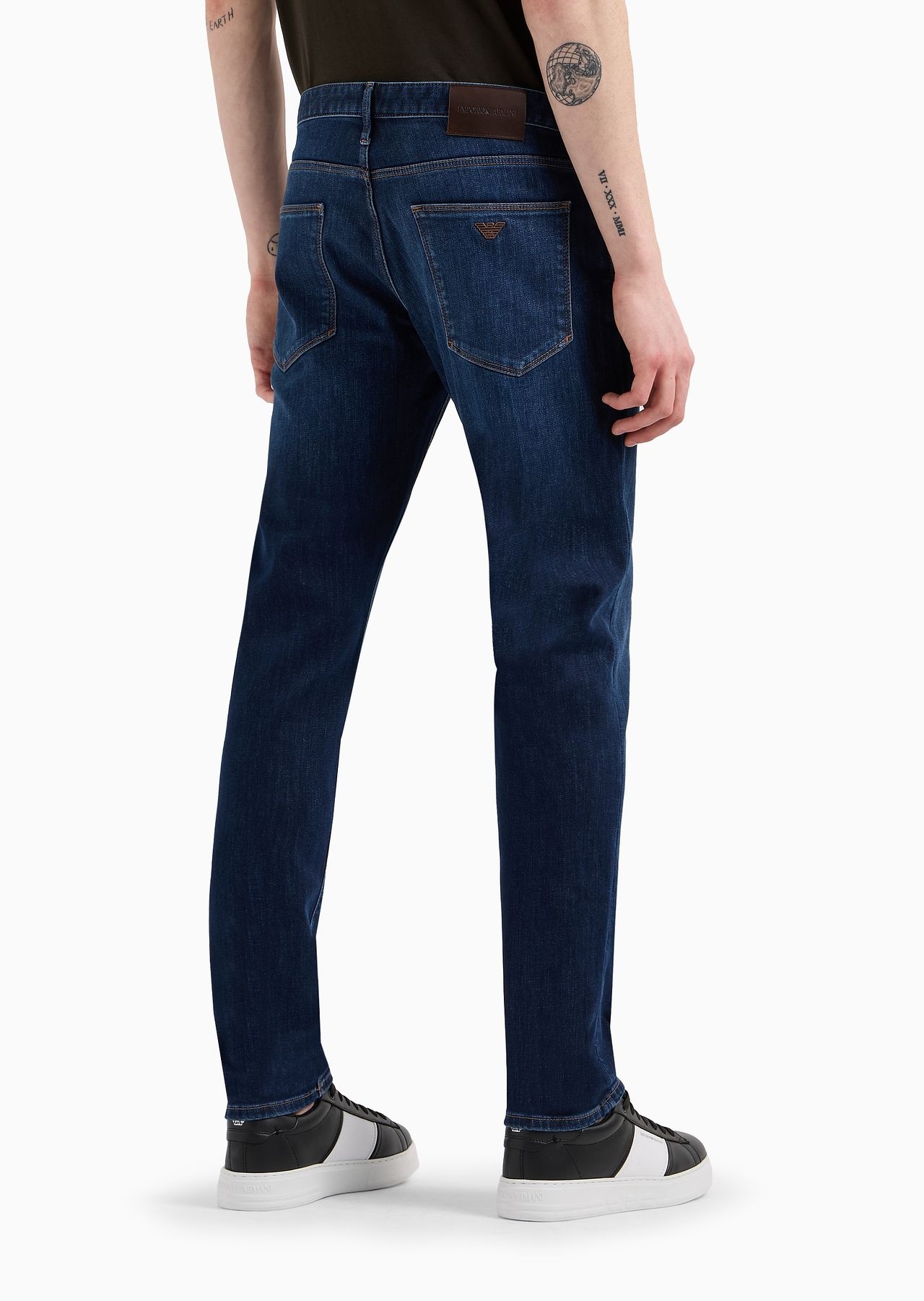 J06 Slim-fit, washed, 11.5 oz comfort-denim jeans - 4