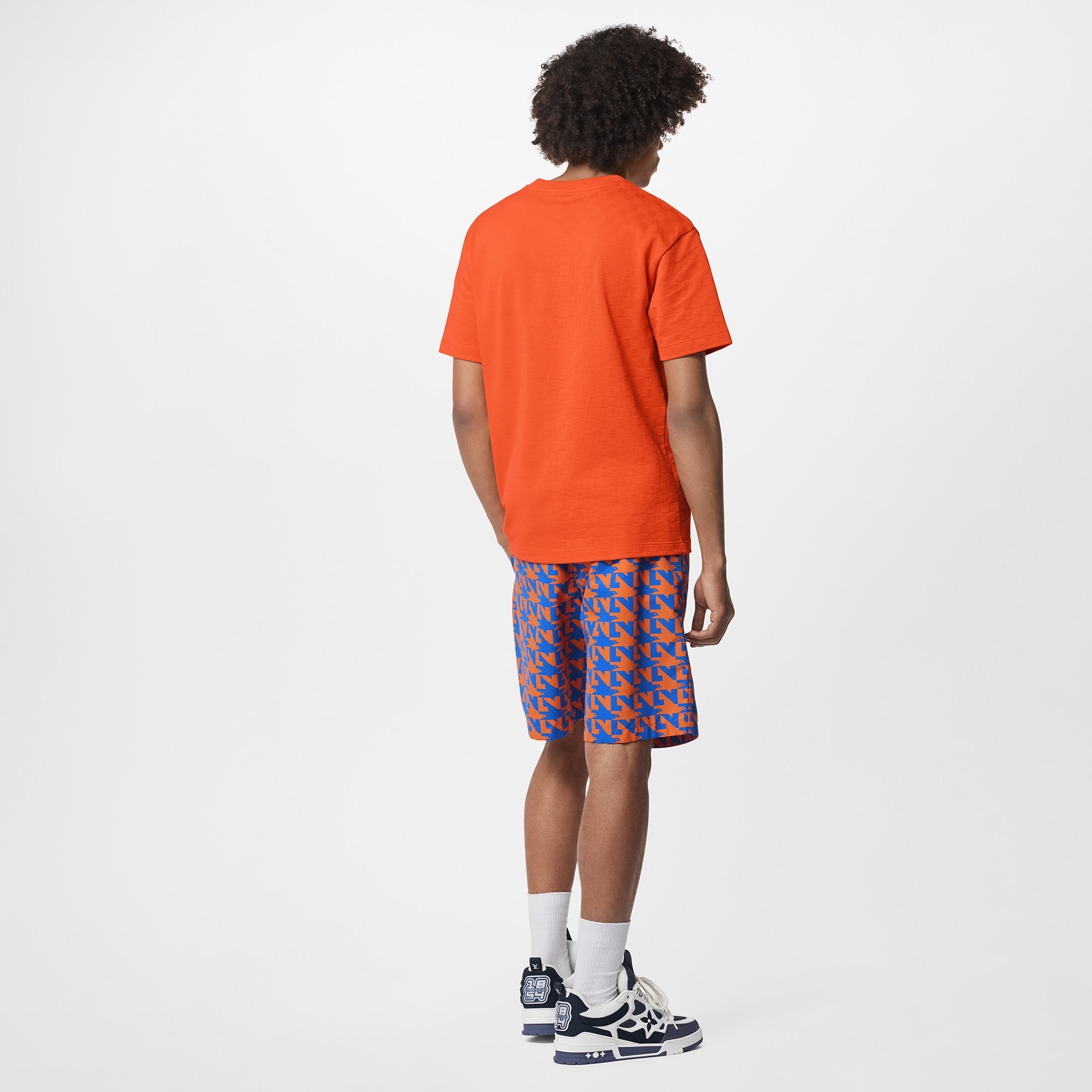 LVSE Half Damier Pocket T-Shirt - 3