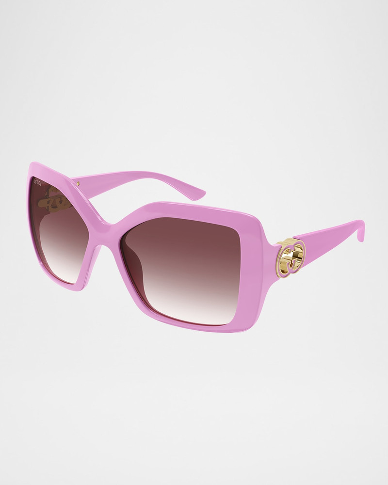 Injection Plastic Square Sunglasses 1
