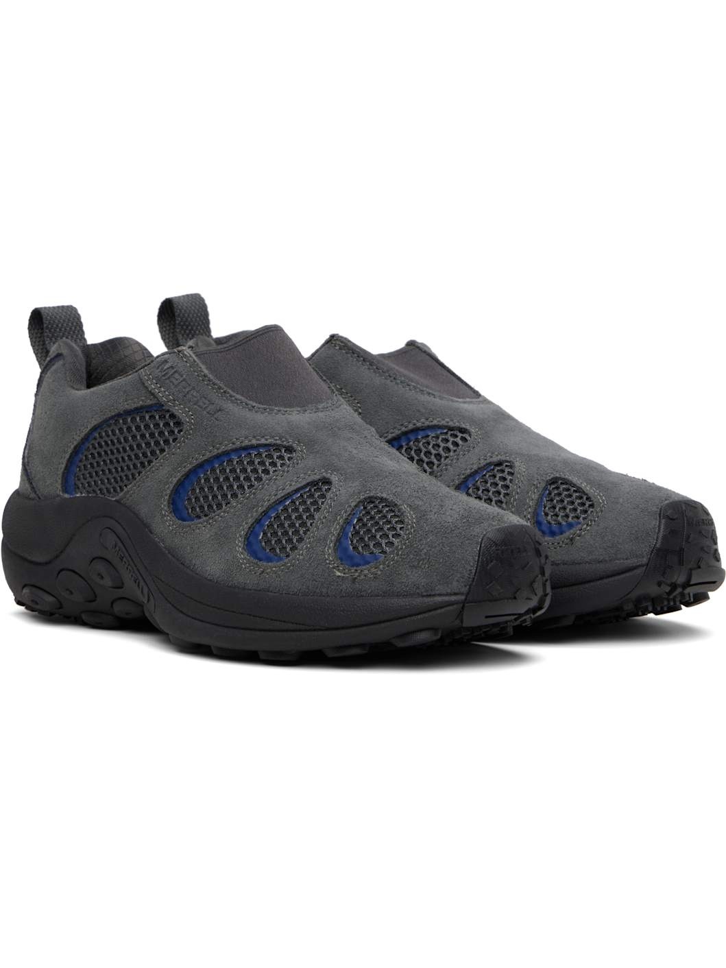 Black & Gray Jungle Moc Evo Vent Sneakers - 4