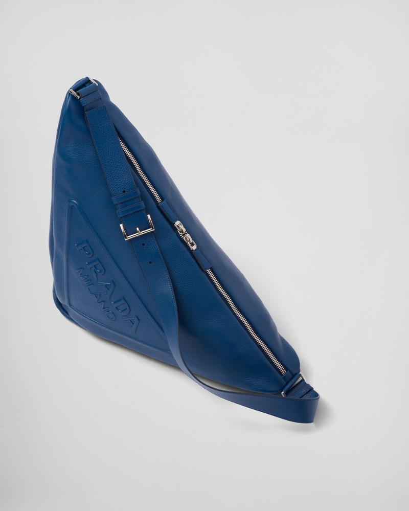 Leather Prada Triangle bag 3