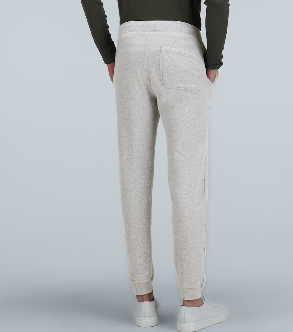 Cotton loopback sweatpants - 4