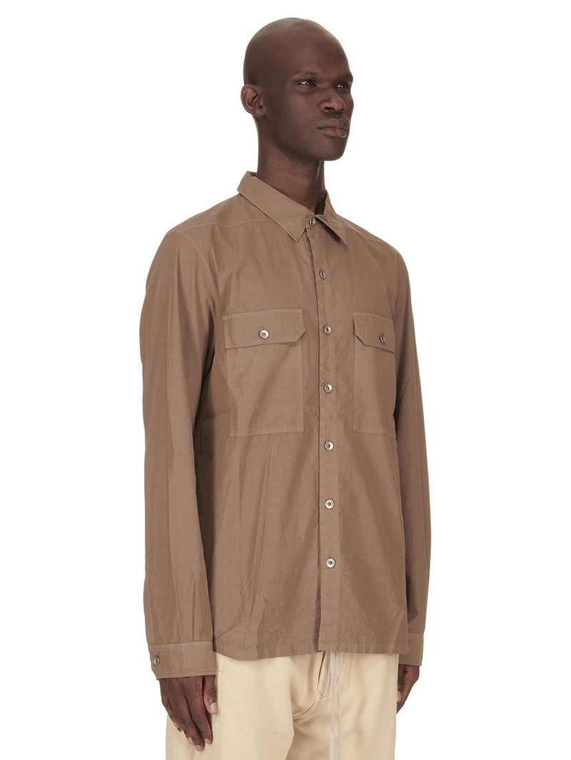 Rick Owens DRKSHDW Cotton-Poplin Overshirt outlook