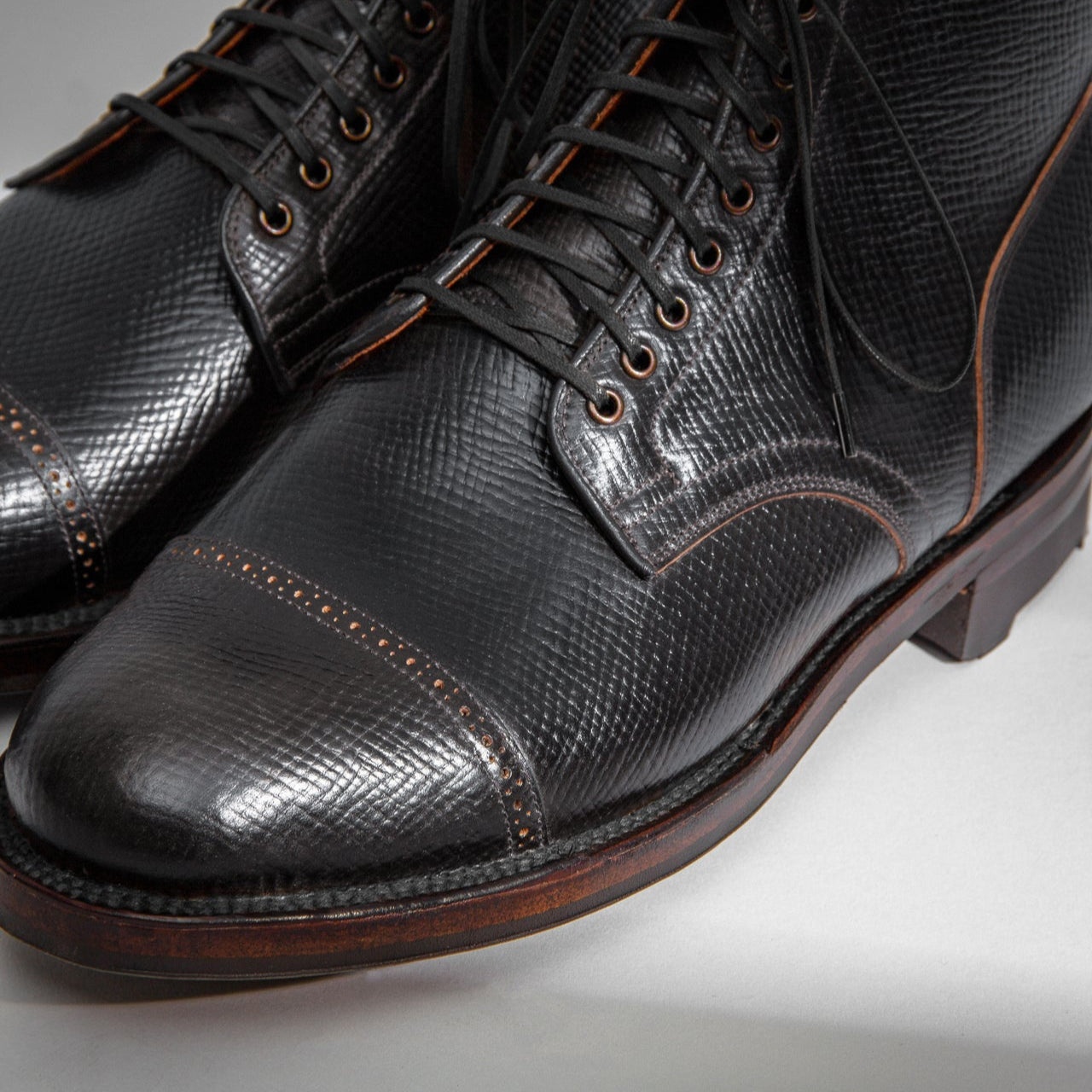 Service Boot® 2030 BCT - Black Hatchgrain Shell Cordovan® (Preorder) - 2