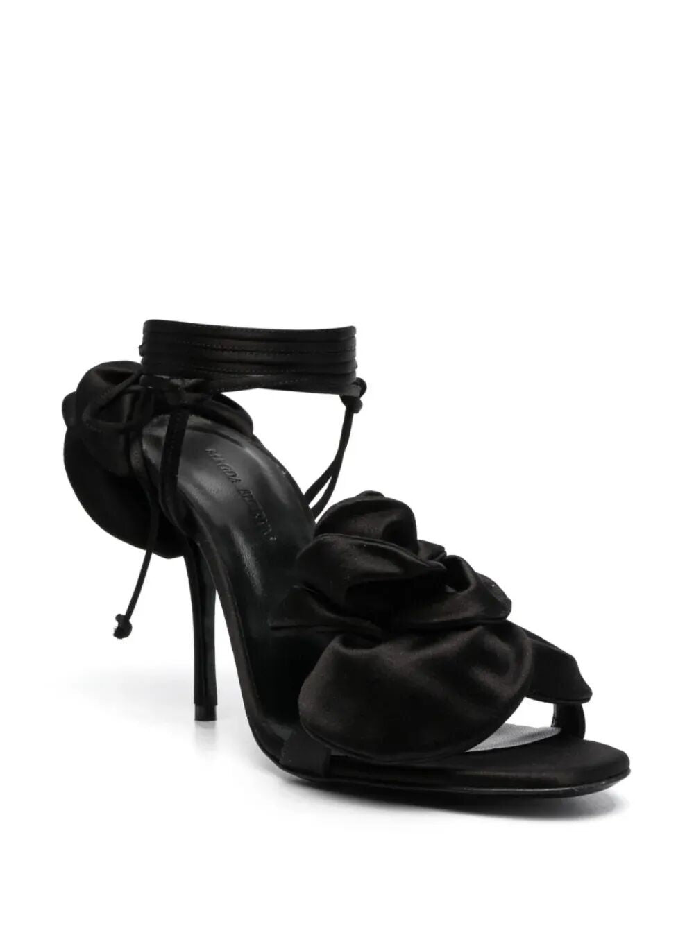 Magda Butrym Women "Flower" Sandals T.080 Shoes Satin - 4