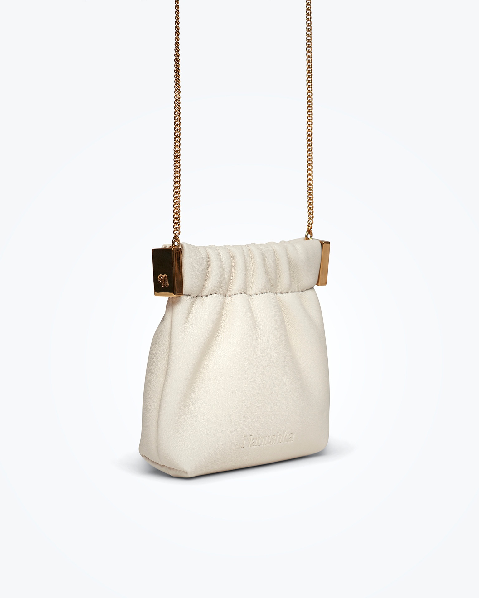 THE BAR PURSE - Alt-nappa coin purse - Off-white - 1