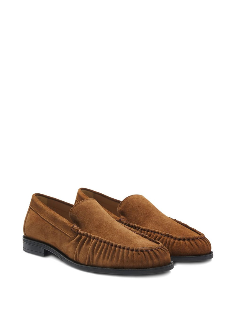 BOSS fringed-detail loafers outlook