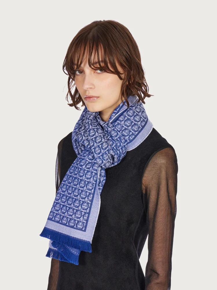 GANCINI WOOL SCARF - 2