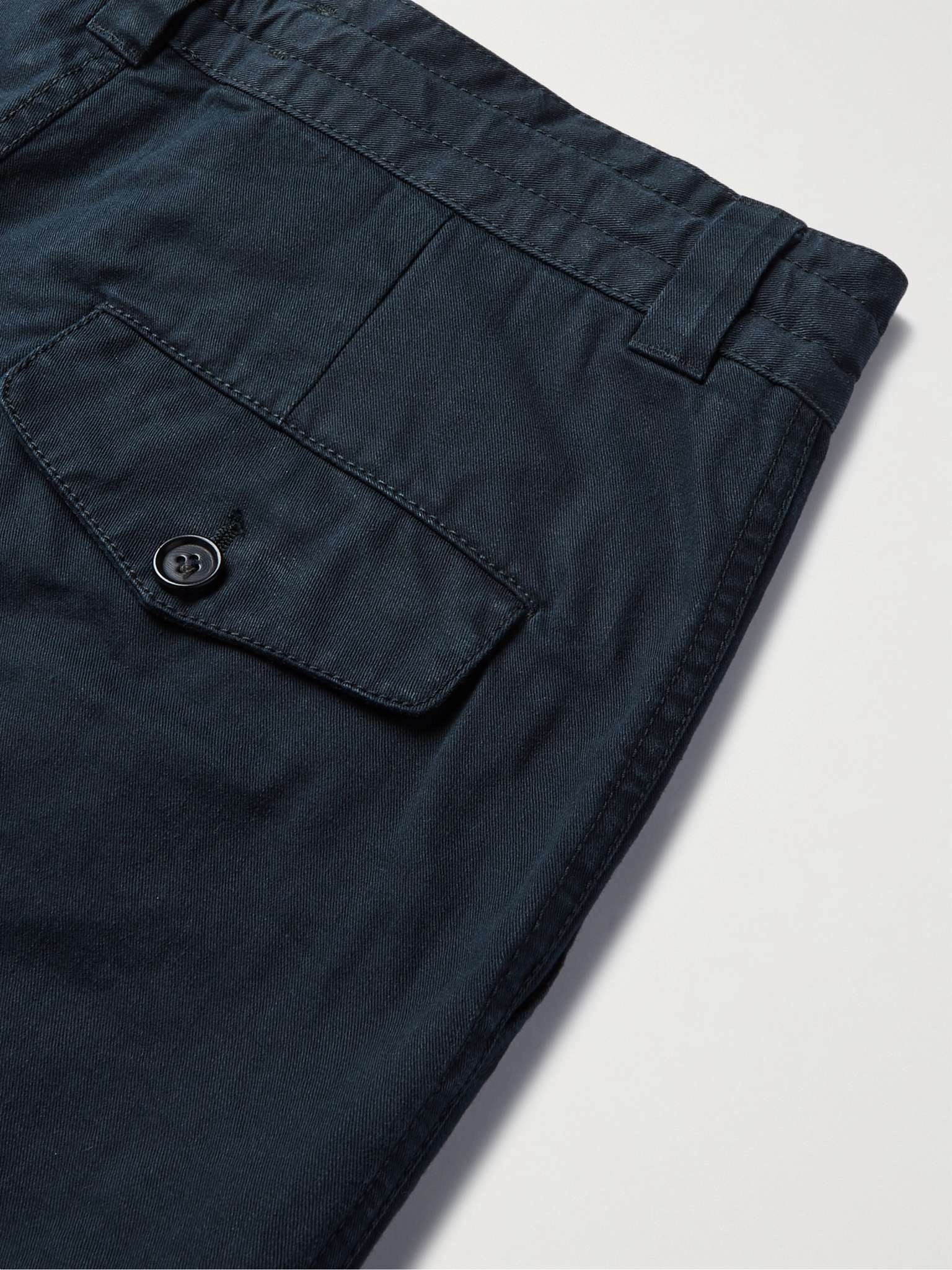 Tapered Cotton-Drill Trousers - 5