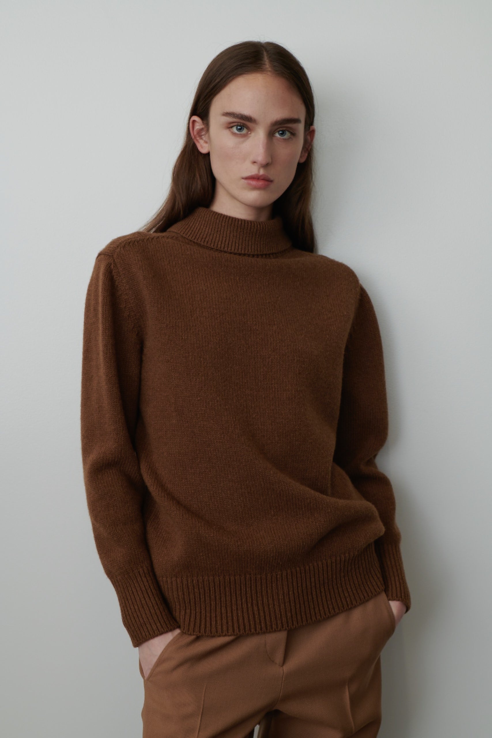 Amalio Top in Merino Wool and Cashmere - 3