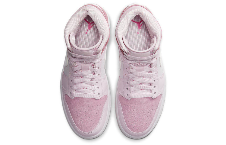 (WMNS) Air Jordan 1 Mid 'Digital Pink' CW5379-600 - 4