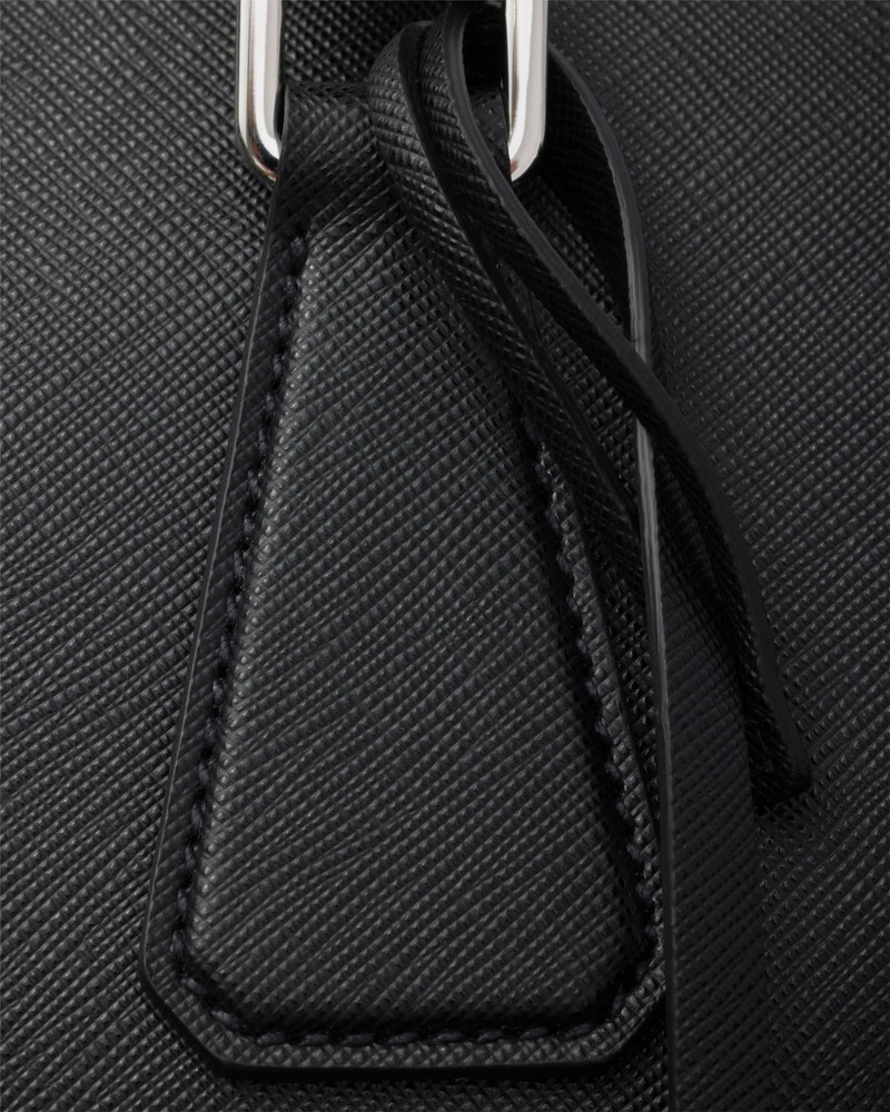 Saffiano leather work bag 6
