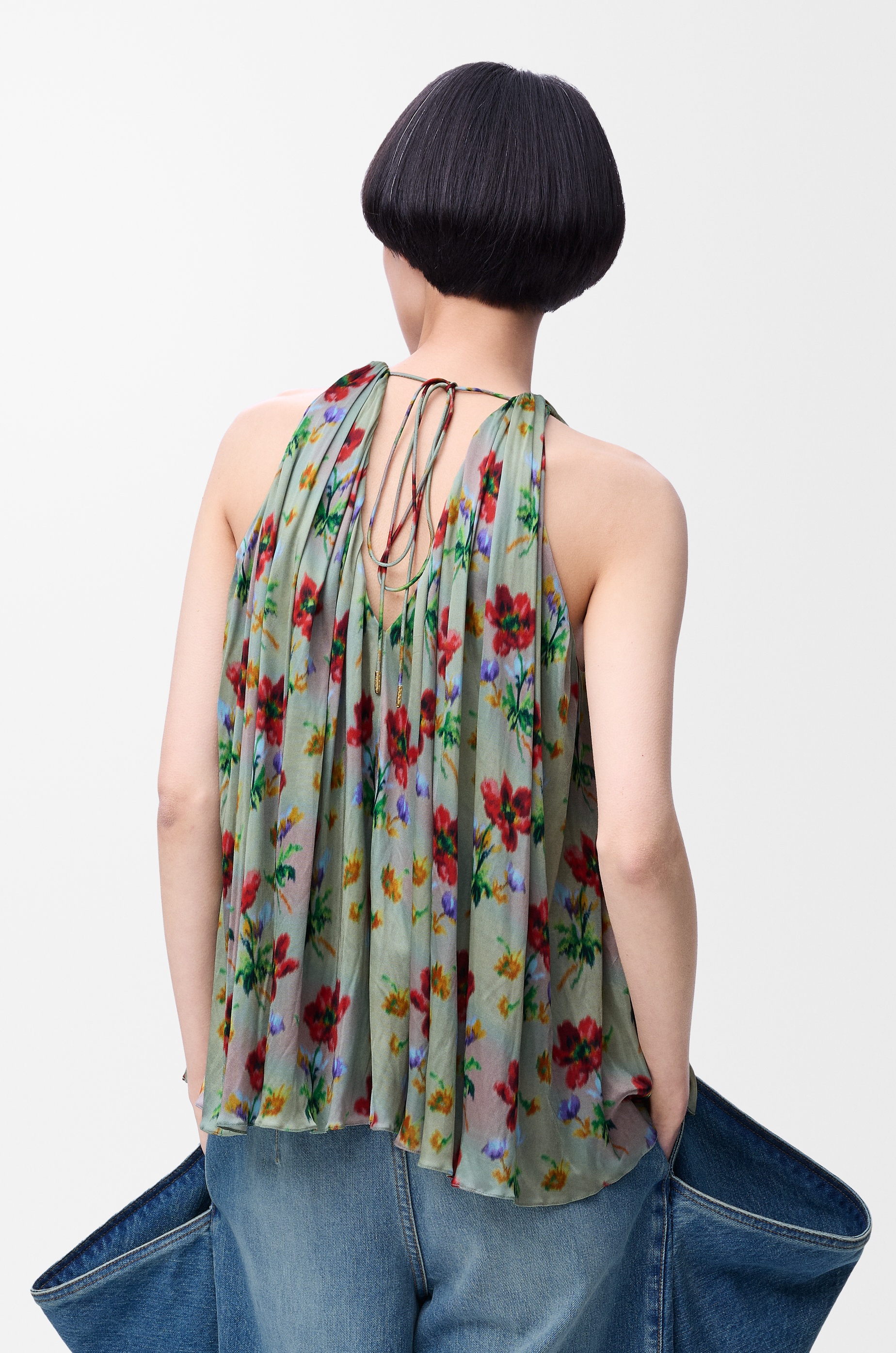 Halter top in viscose - 4