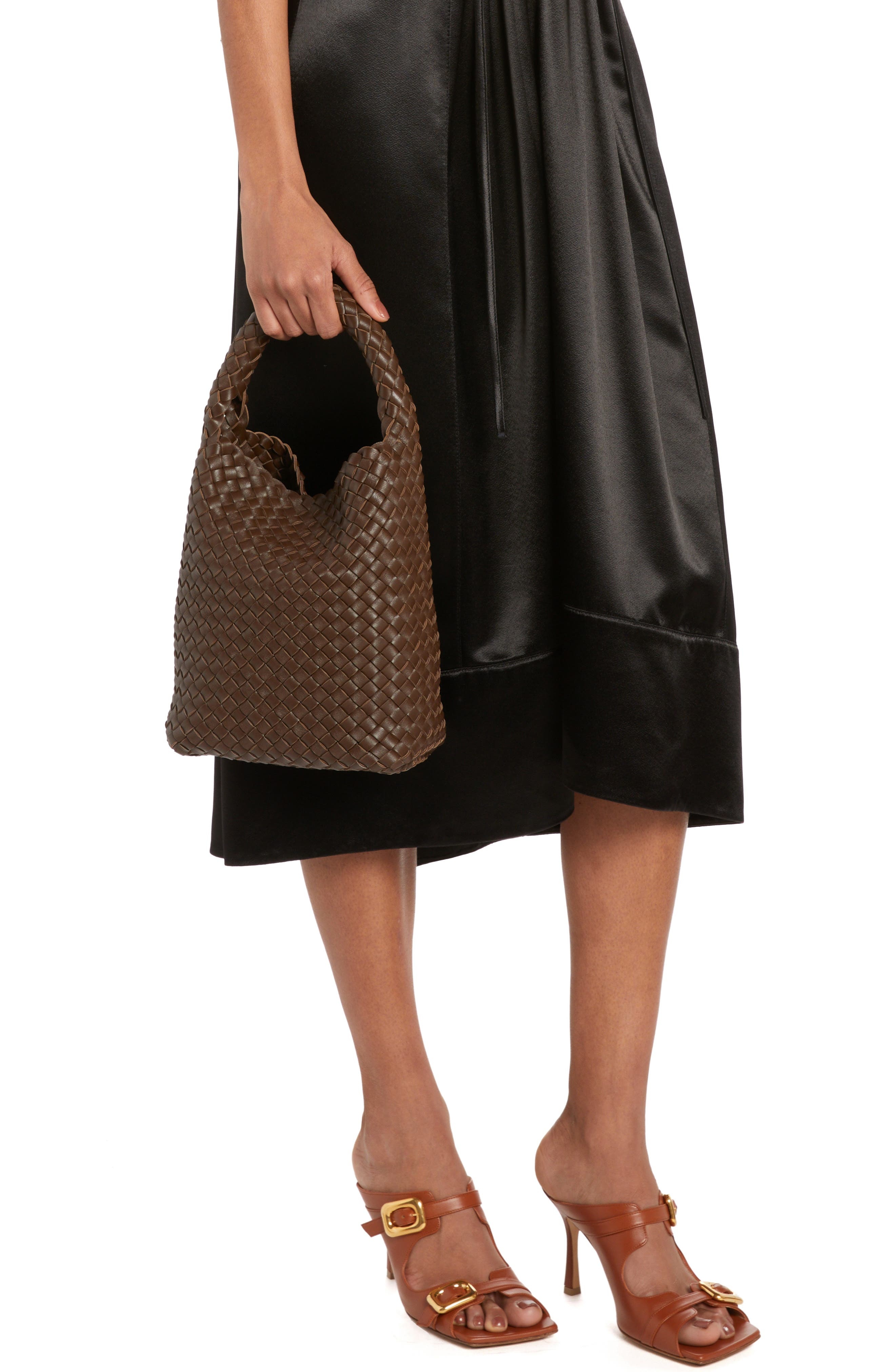 Cabat Intrecciato Leather Top Handle Bag - 2