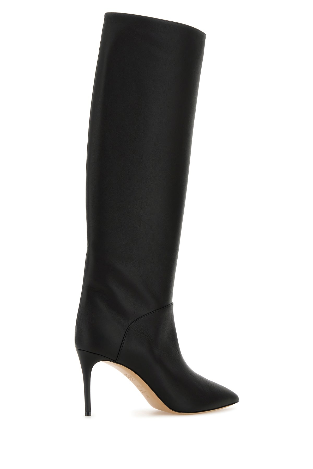 Black leather boots - 3