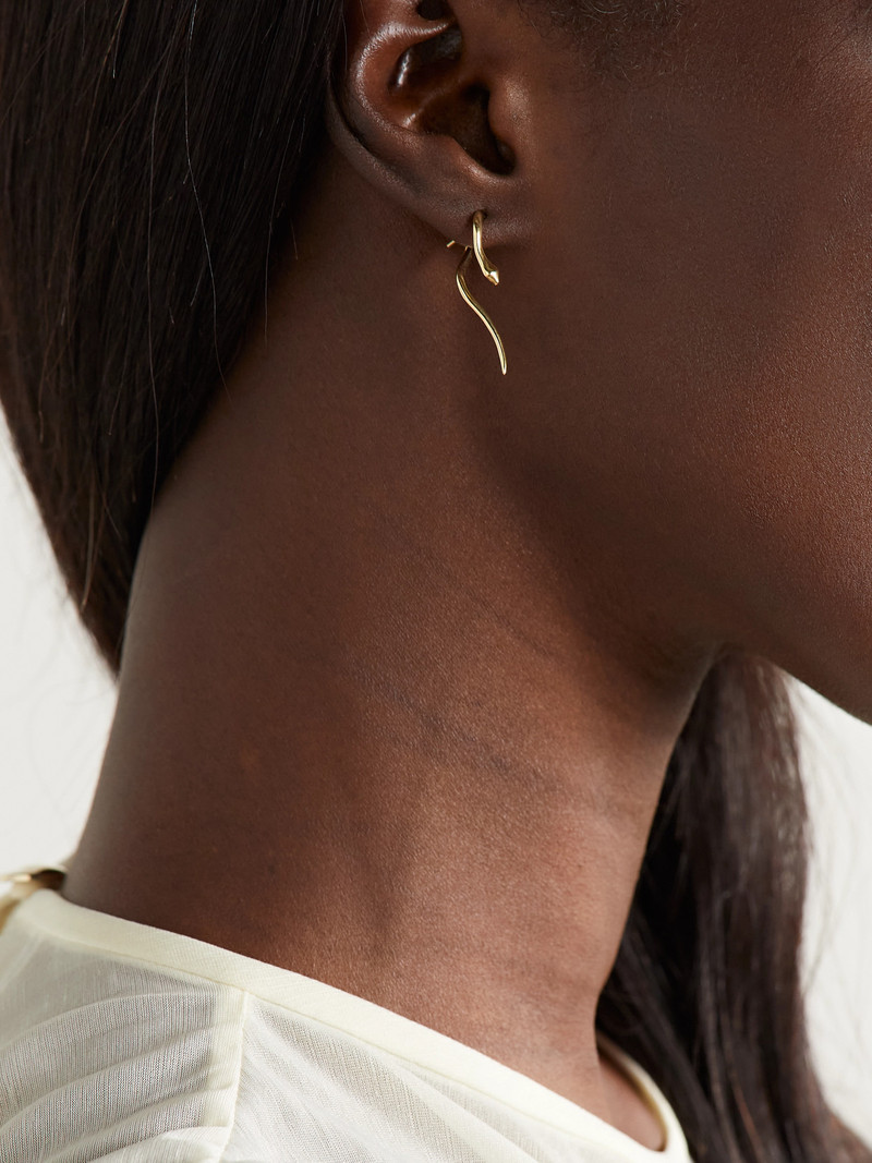 ILEANA MAKRI Boa 18-karat Gold Earrings outlook