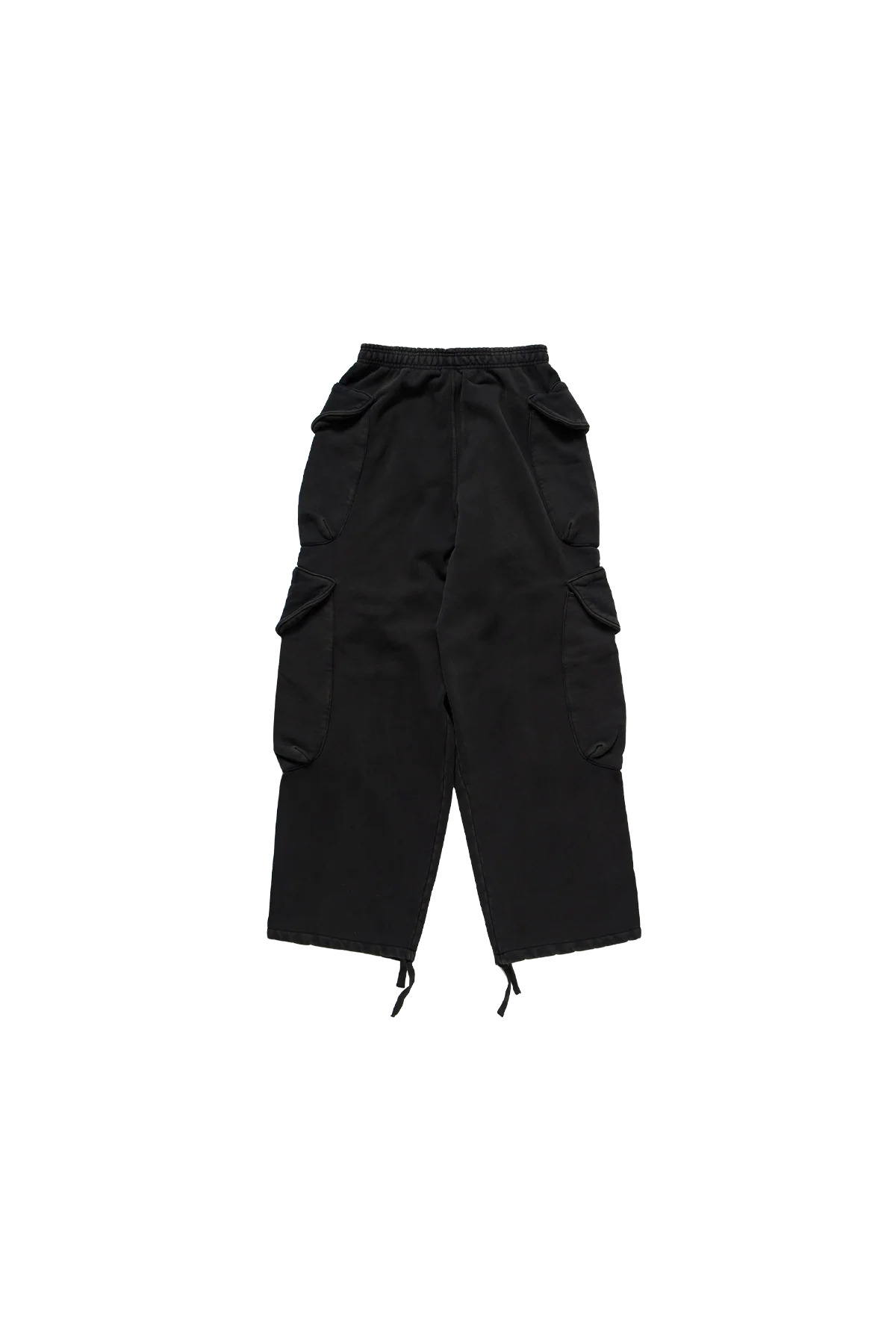 Entire Studios Heavy Cargo Sweatpants Washed Black - 2