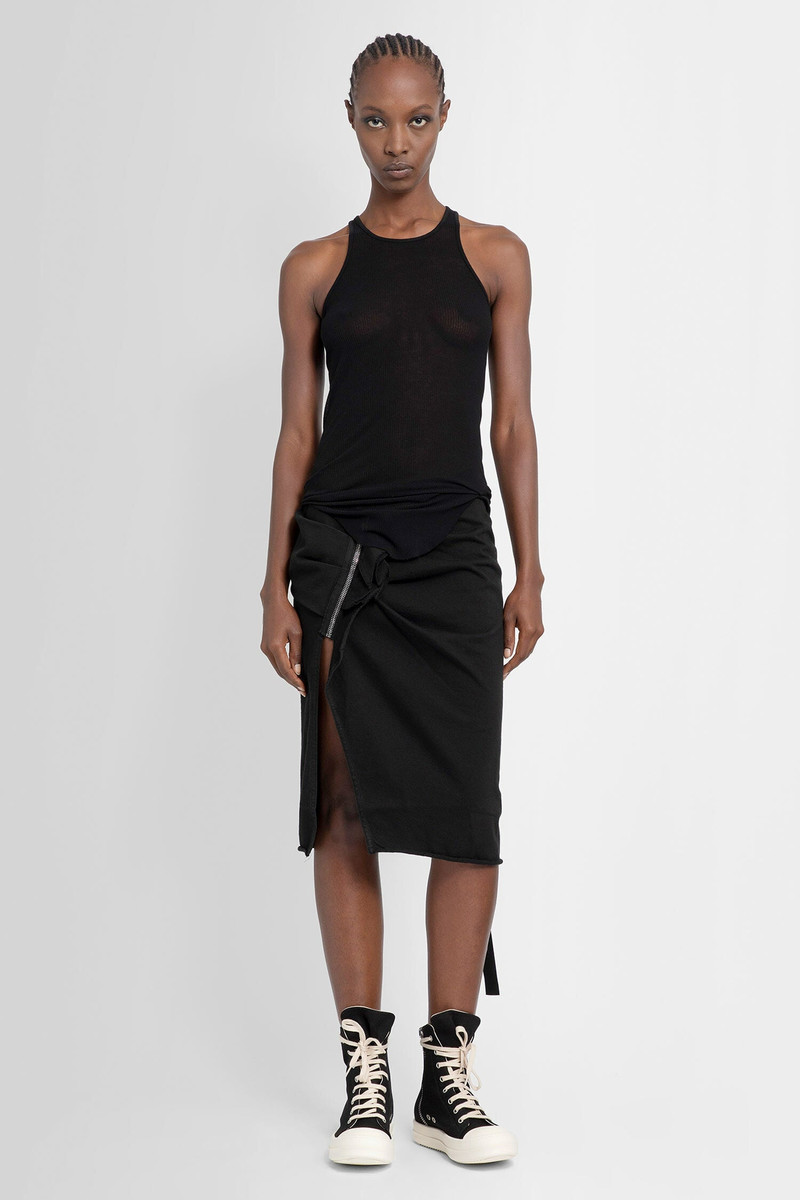 RICK OWENS WOMAN BLACK SKIRTS 5