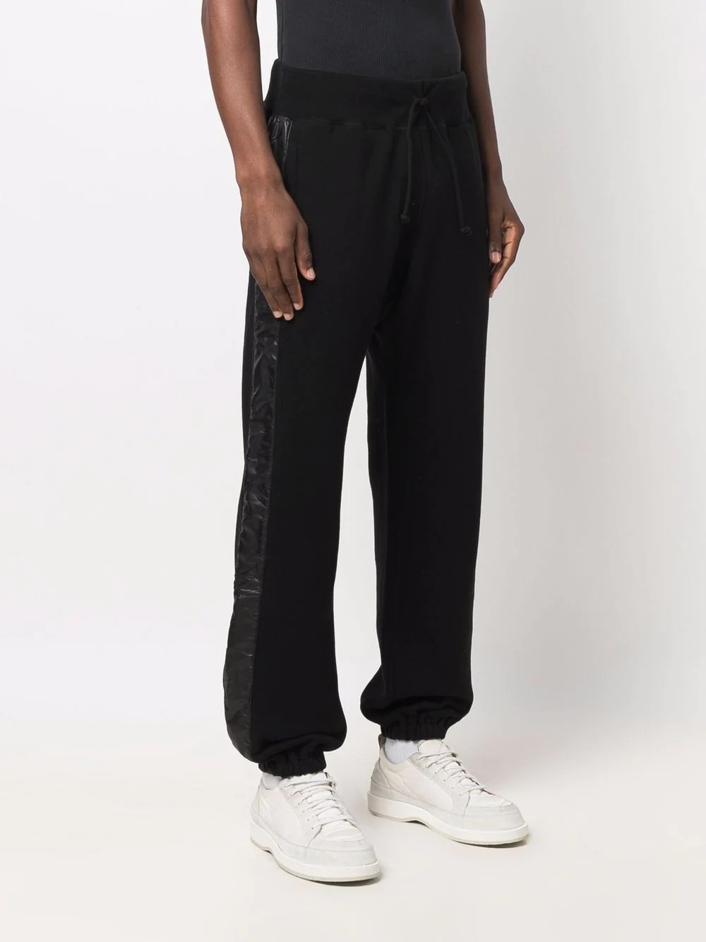 tonal-trim wide leg trackpants - 3