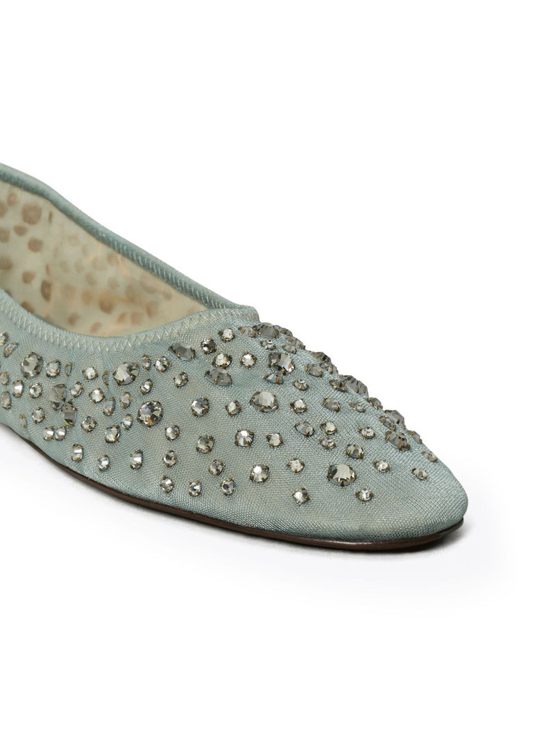 crystal-embellished ballet flats 3