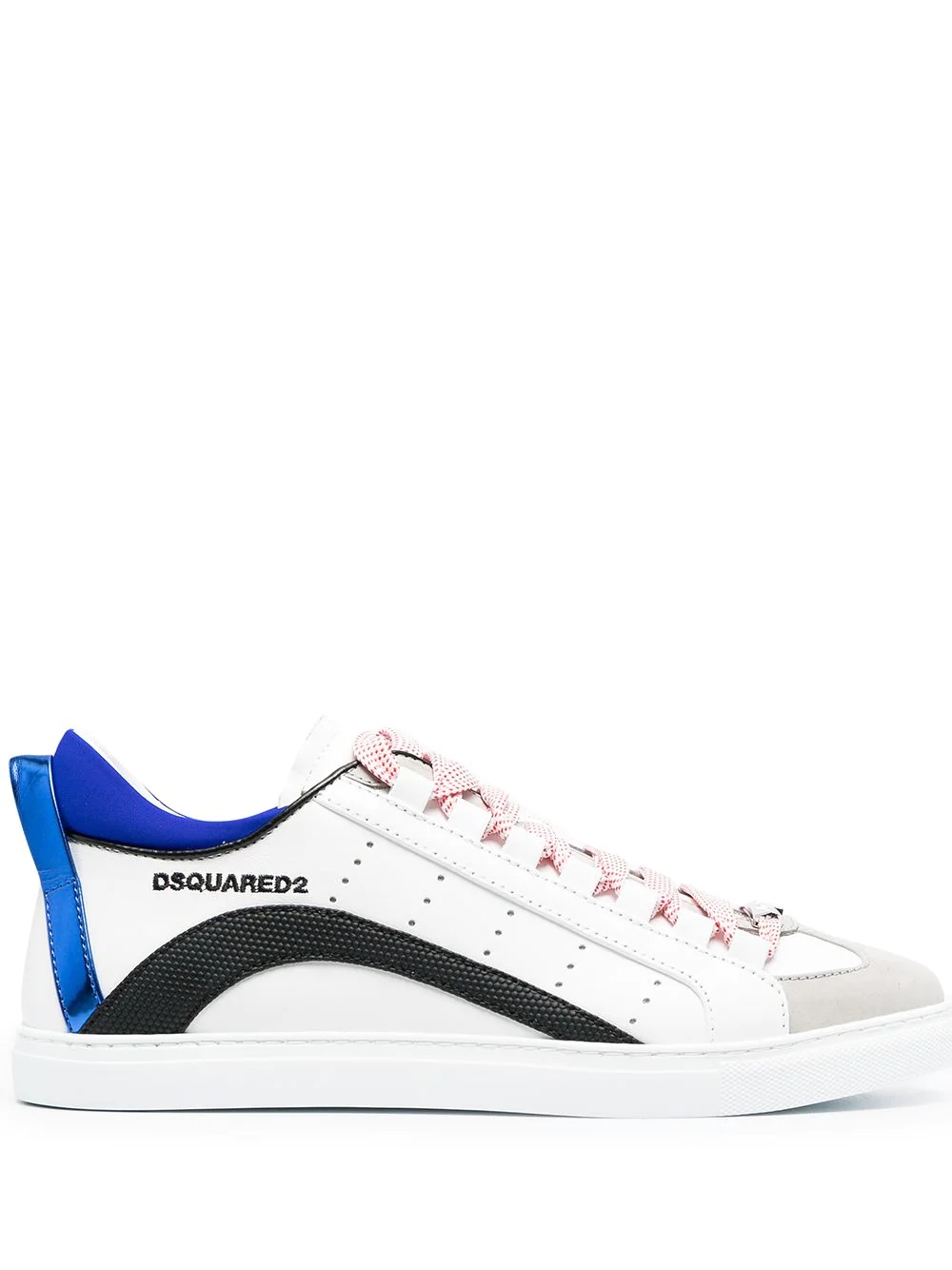 logo-print low-top sneakers - 1