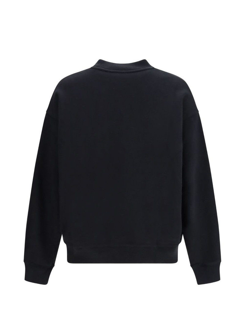Off-White logo crew-neck sweatshirt outlook