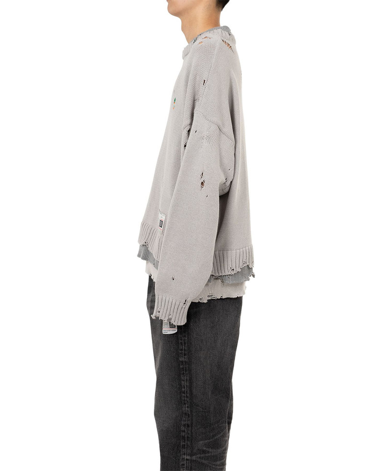 Triple Layered Knit Sweater 10