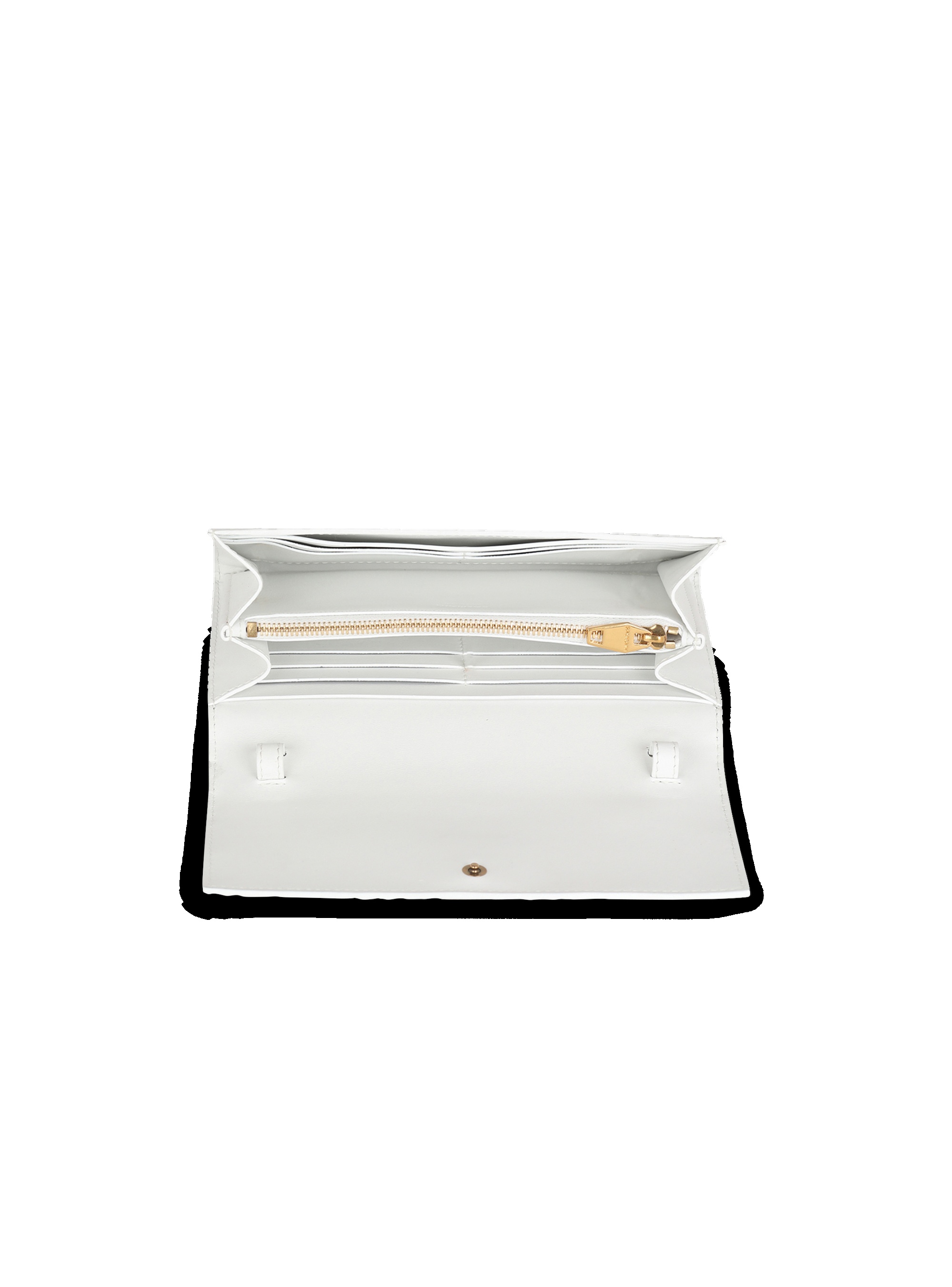 Debossed leather chain 1945 wallet with Balmain monogram - 2