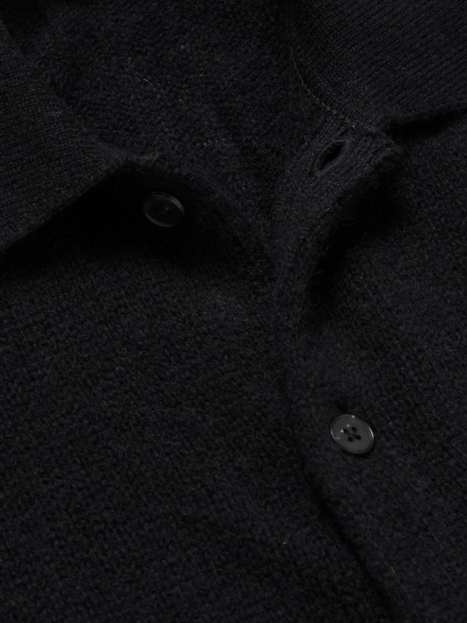 Cropped Shetland Wool and Cashmere-Blend Cardigan - 6