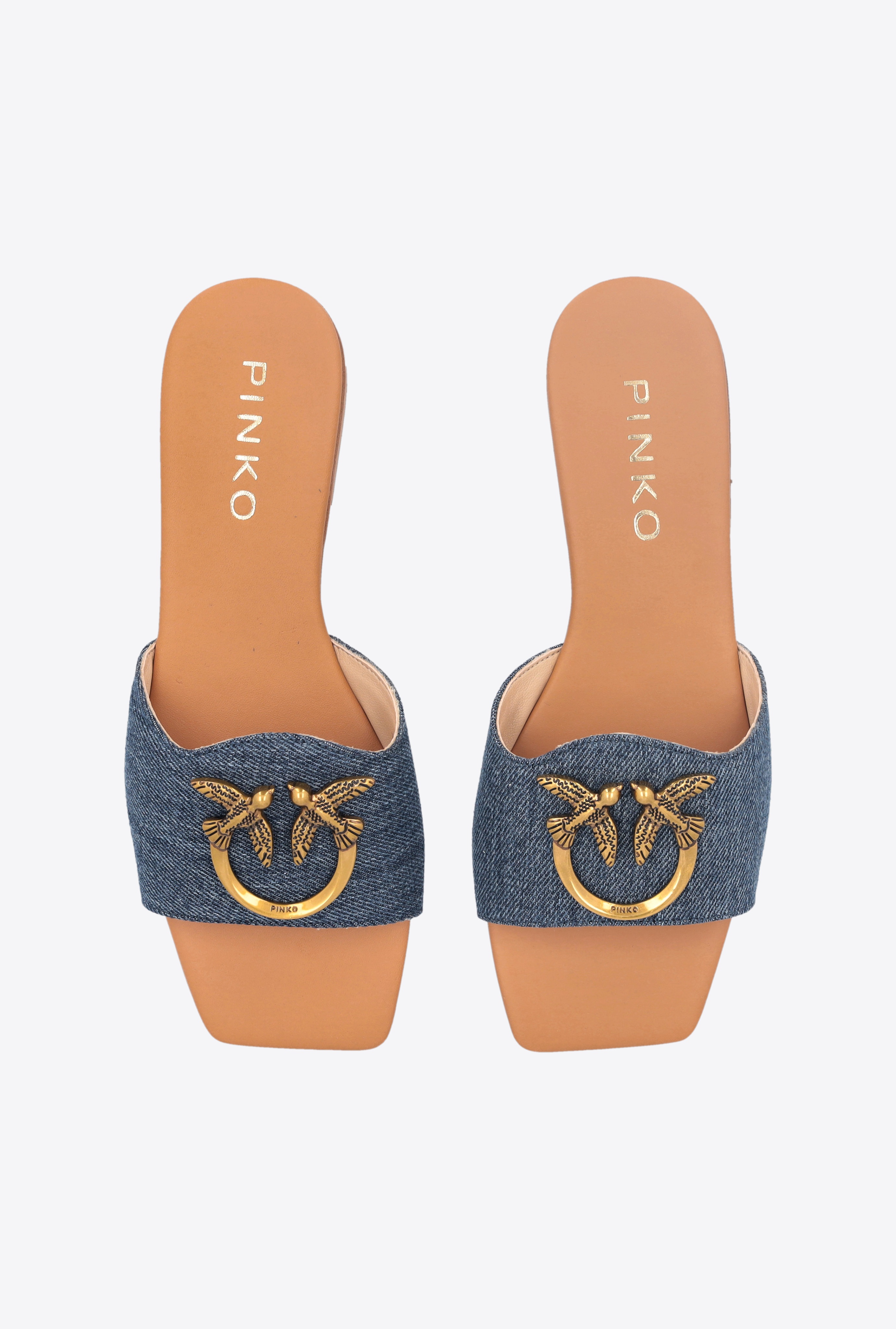 FLAT DENIM SLIP-ONS - 8