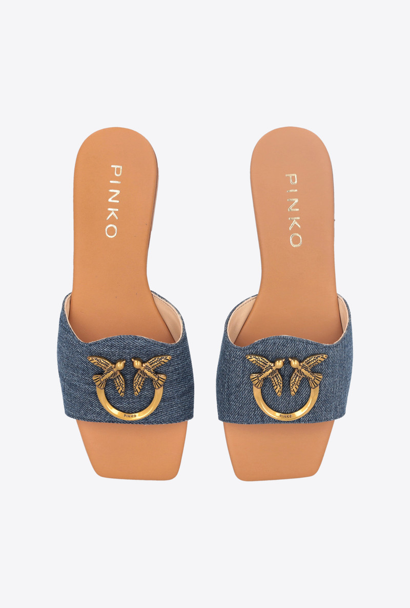 FLAT DENIM SLIP-ONS 8