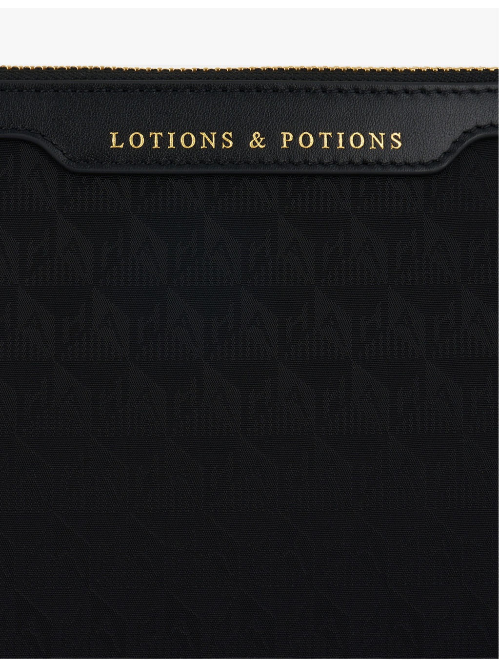 Lotions and Potions shell and leather washbag - 2